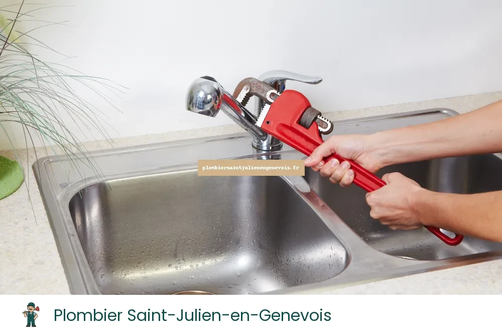 Plombier à Saint-Julien-en-Genevois